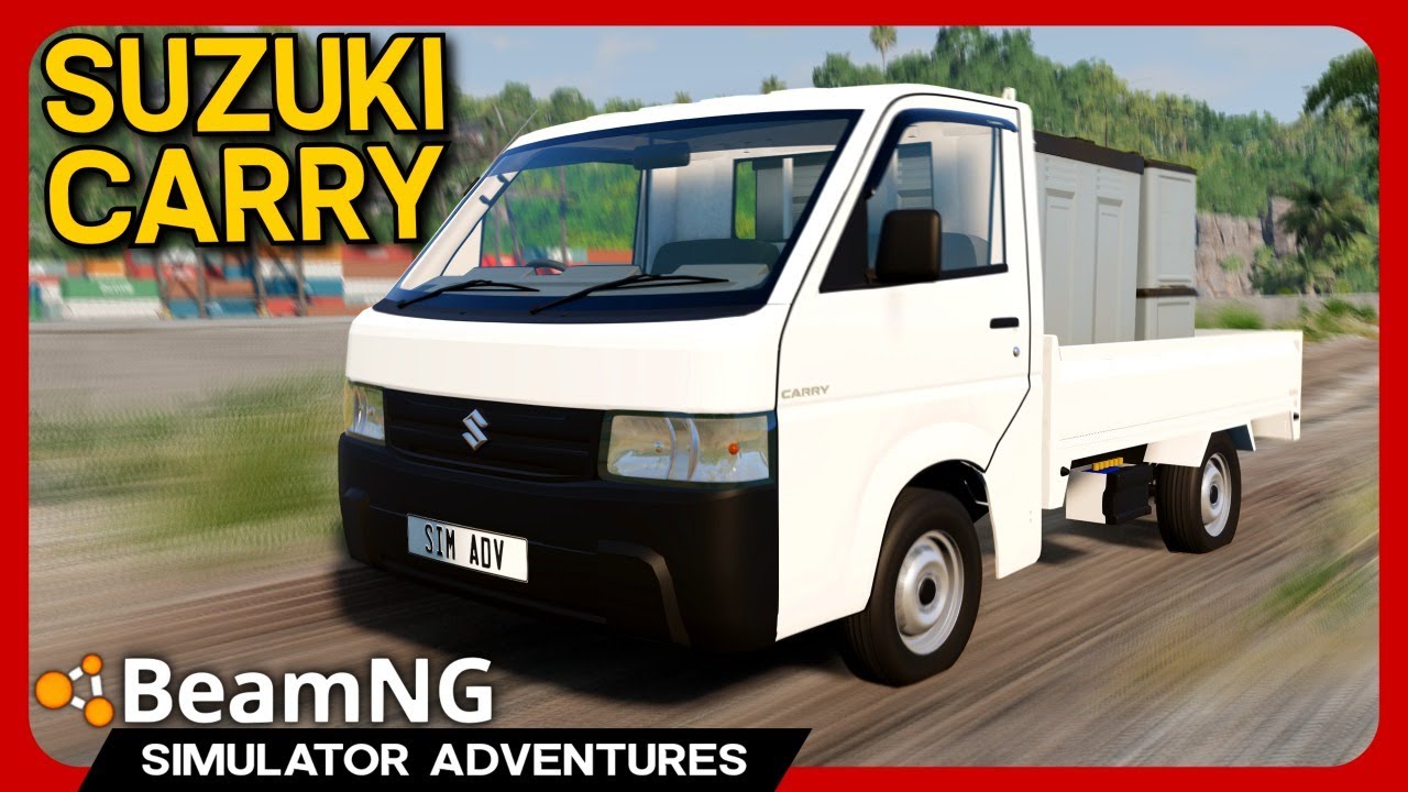 BeamNG's NEW Indonesian Truck Mod! - Suzuki Carry