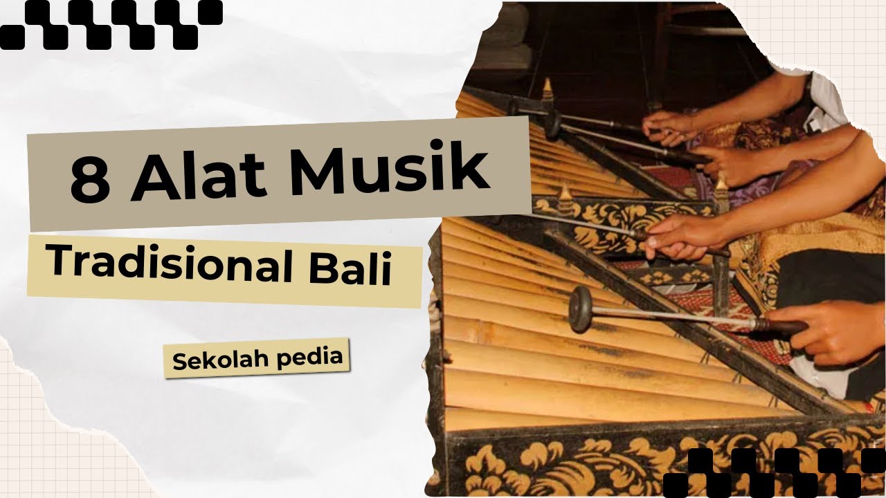wah !! 4 alat musik tradisional bali yang keren banget