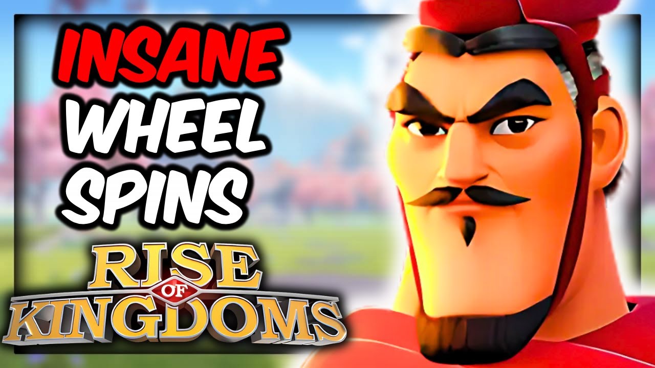 Rise of Kingdoms WHEEL OF FORTUNE SPIN WORTH 122,000 GEMS!
