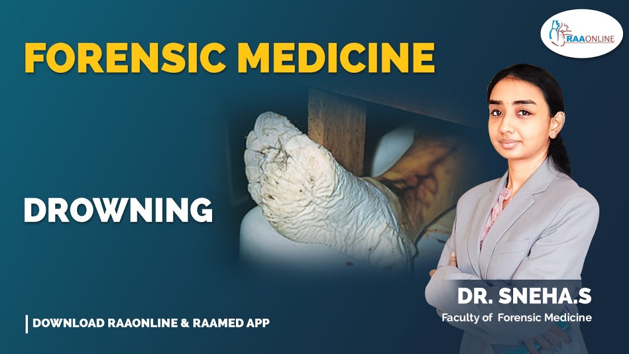 Forensic Medicine | Drowning | Raaonline #forensicmedicine #drowning #medicine