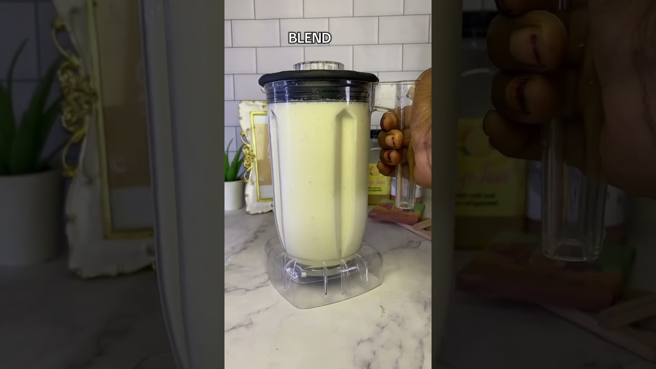How to Make a Delicious Pineapple Smoothie with Just 2 Ingredients!