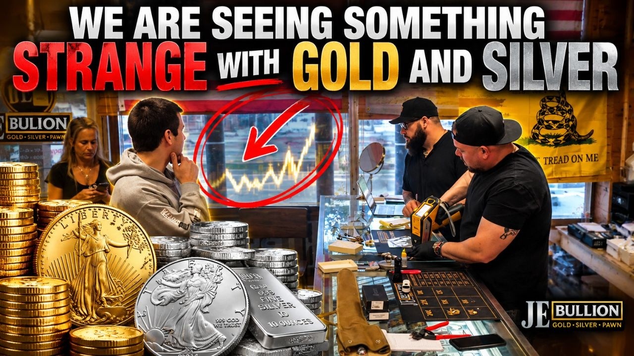 We are Seeing Something Strange With GOLD and SILVER...  PawnShop Interactions Episode 47