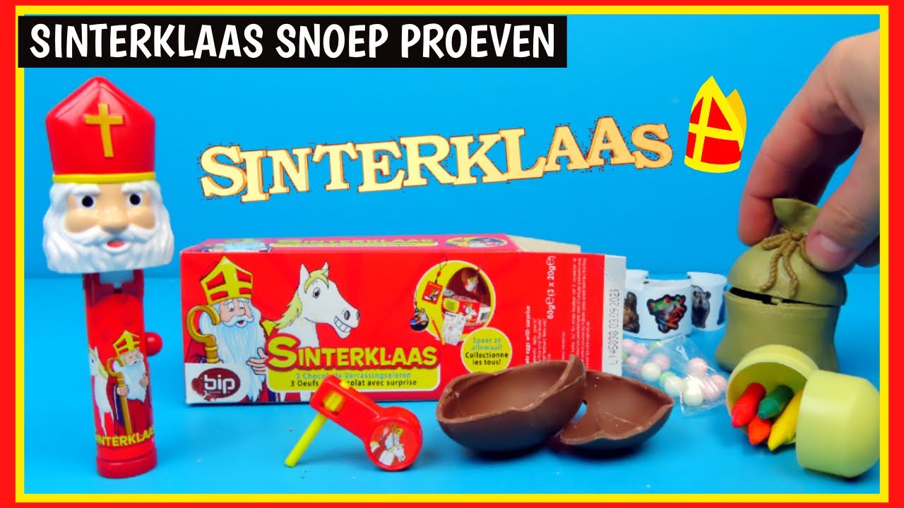 SINTERKLAAS Speelgoed en Kinder Surprise eieren uitpakken | Family Toys Collector