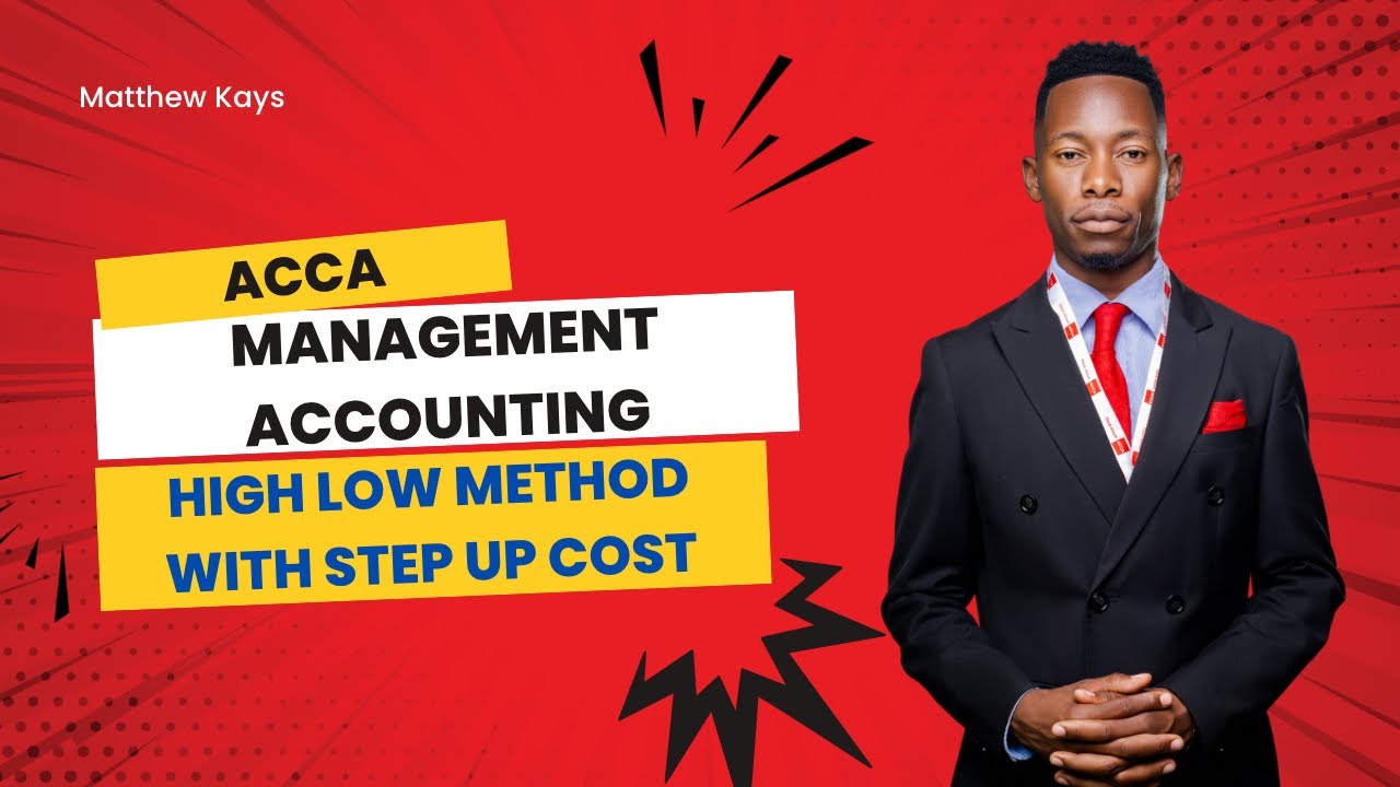 High Low Method with step up cost