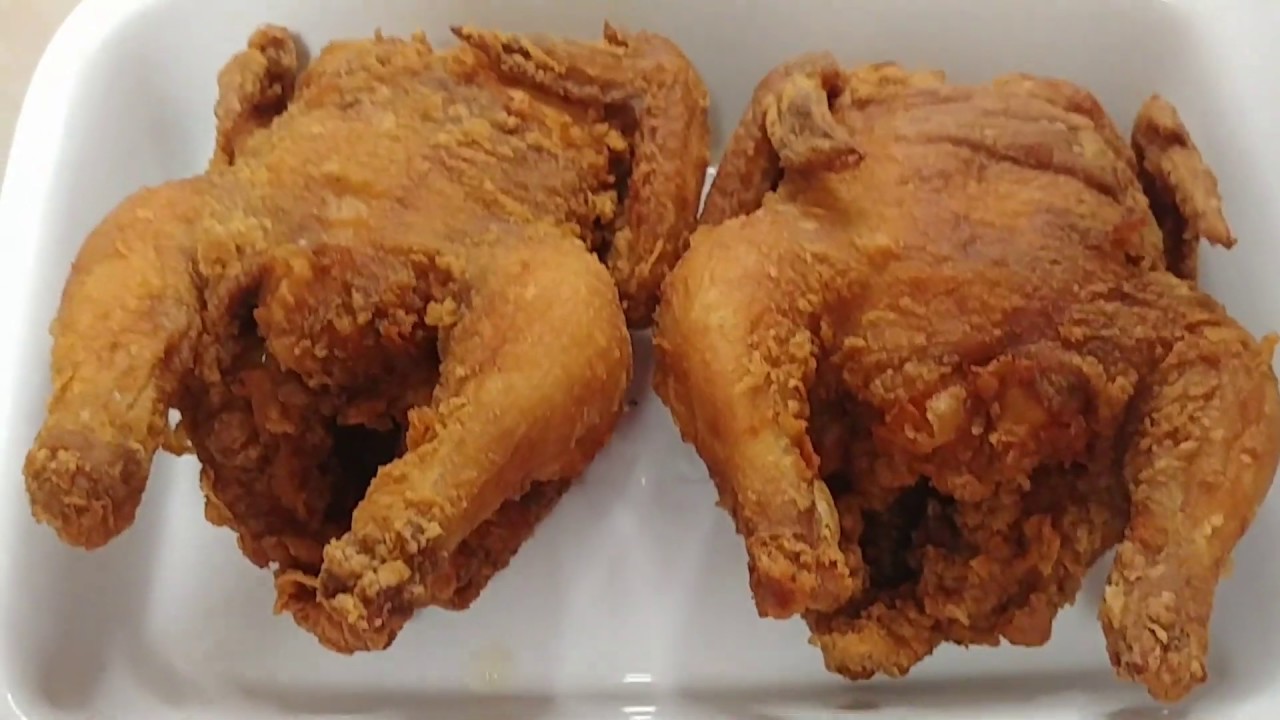 DEEP FRY Cornish Hen