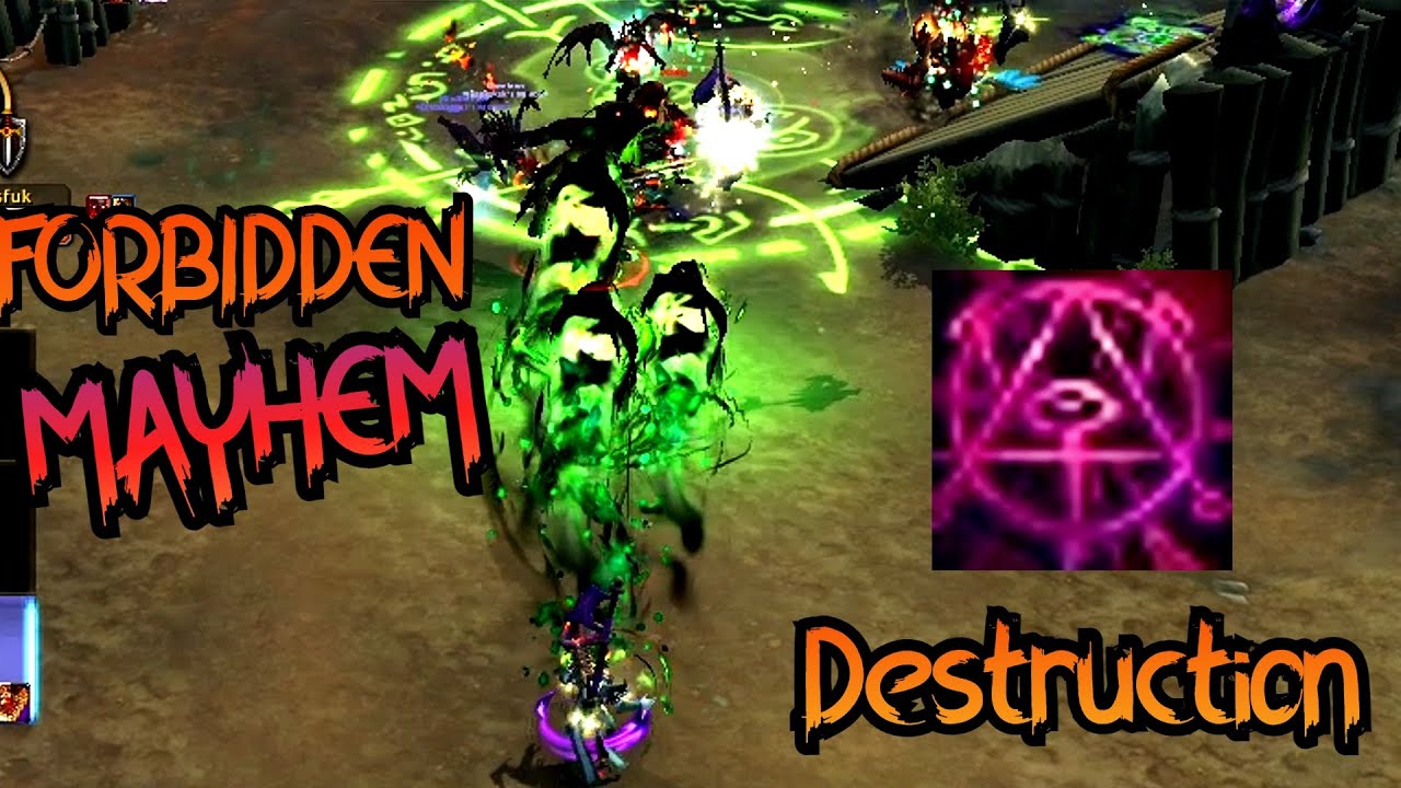 FORBIDDEN MAYHEM CLEAVE BUILD | DESTRUCTION DRAGONFLIGHT GAMEPLAY