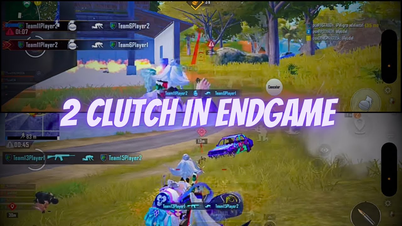 2 CLUTCH IN ENDGAME | PUBG MOBILE COMPETITIVE IPHONE 15 PRO MAX