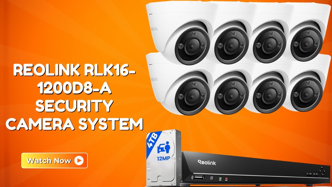 REOLINK RLK16-1200D8-A Security Camera System – Clear Evidence When It Counts – REVIEW