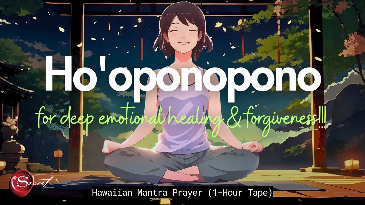 1-HOUR HO'OPONOPONO PRAYER FOR DEEP EMOTIONAL HEALING & FORGIVENESS| POWERFUL MANTRA MEDITATION