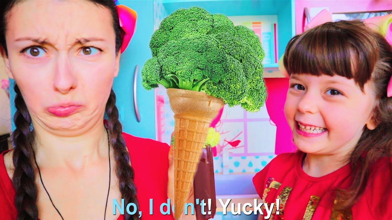 Do You Like Broccoli Ice Cream? | Alesia Nursery Rhymes & Kids Songs