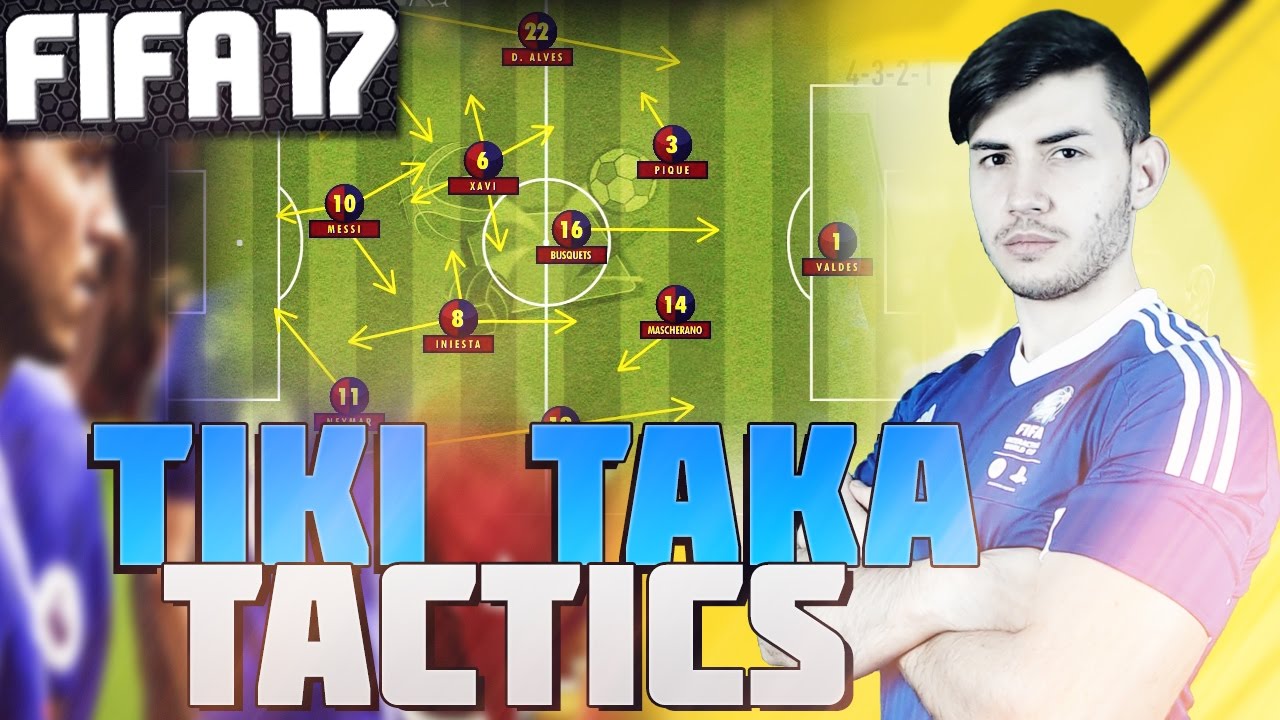 FIFA 17 TIKI TAKA THE BEST TACTICS - IN-DEPTH GUIDE