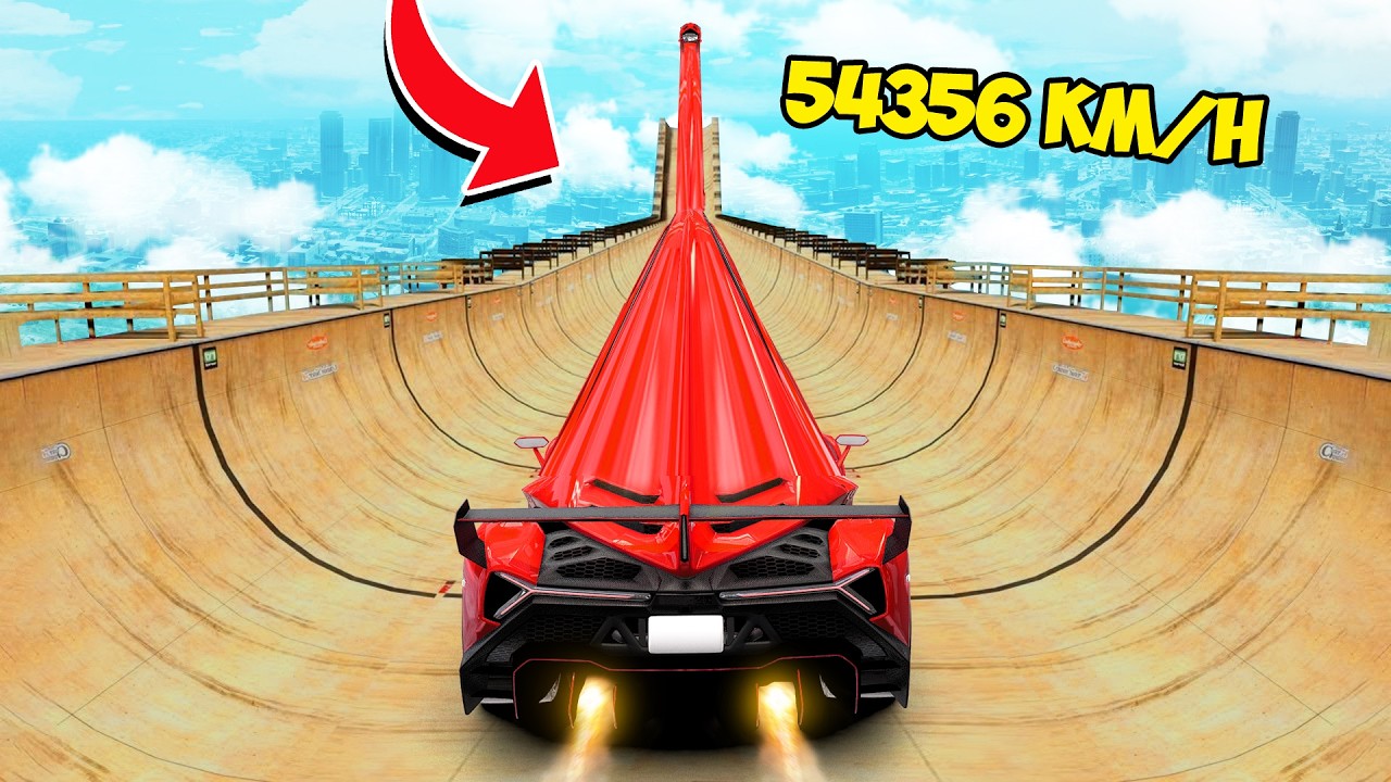 KEINE BREMSEN IM MEGA-FRÜHLINGSPOOL IN GTA 5 - EXPERIMENT IN GTA 5