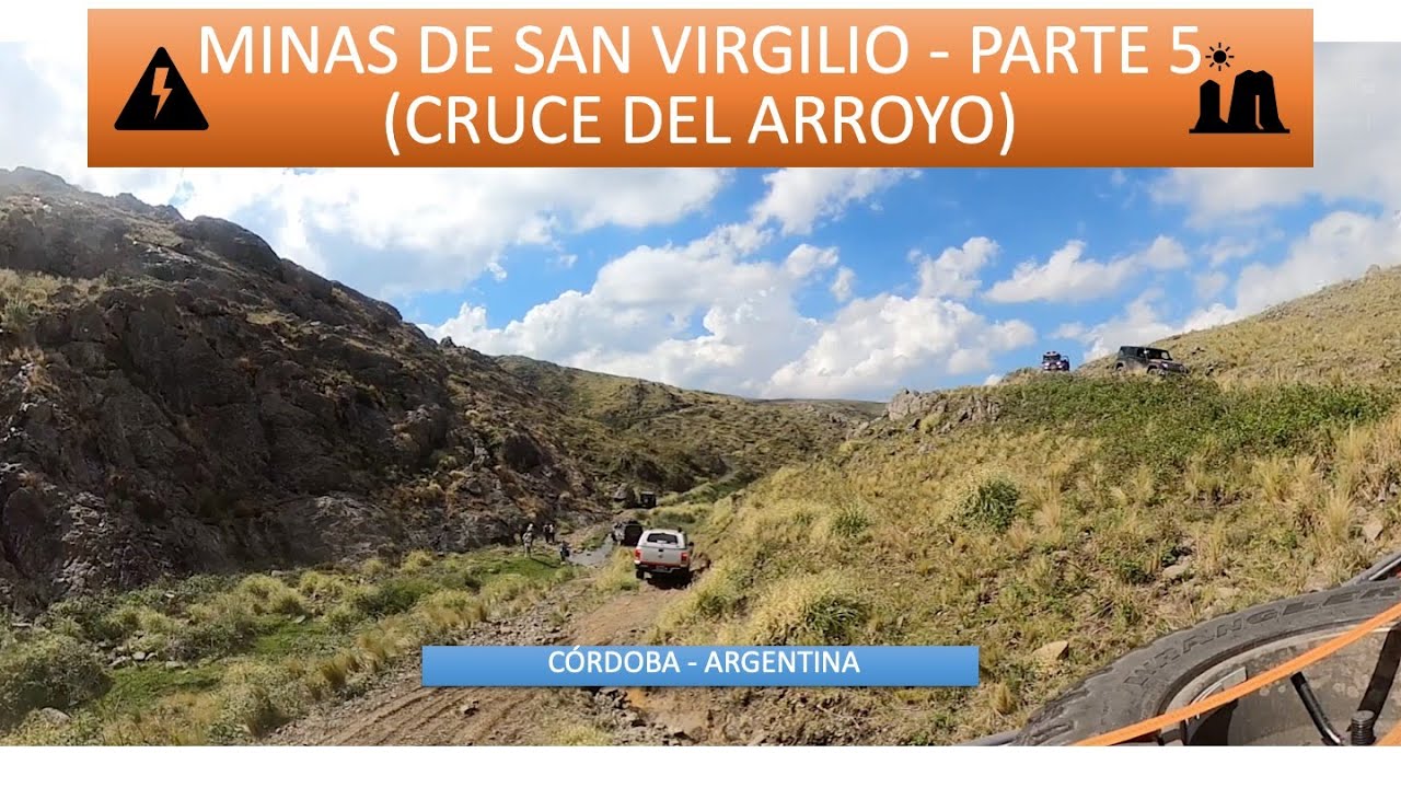Overlanding ⛺️ - Minas De San Virgilio ⛰️ - Parte 5 (Cruce del arroyo) 💧