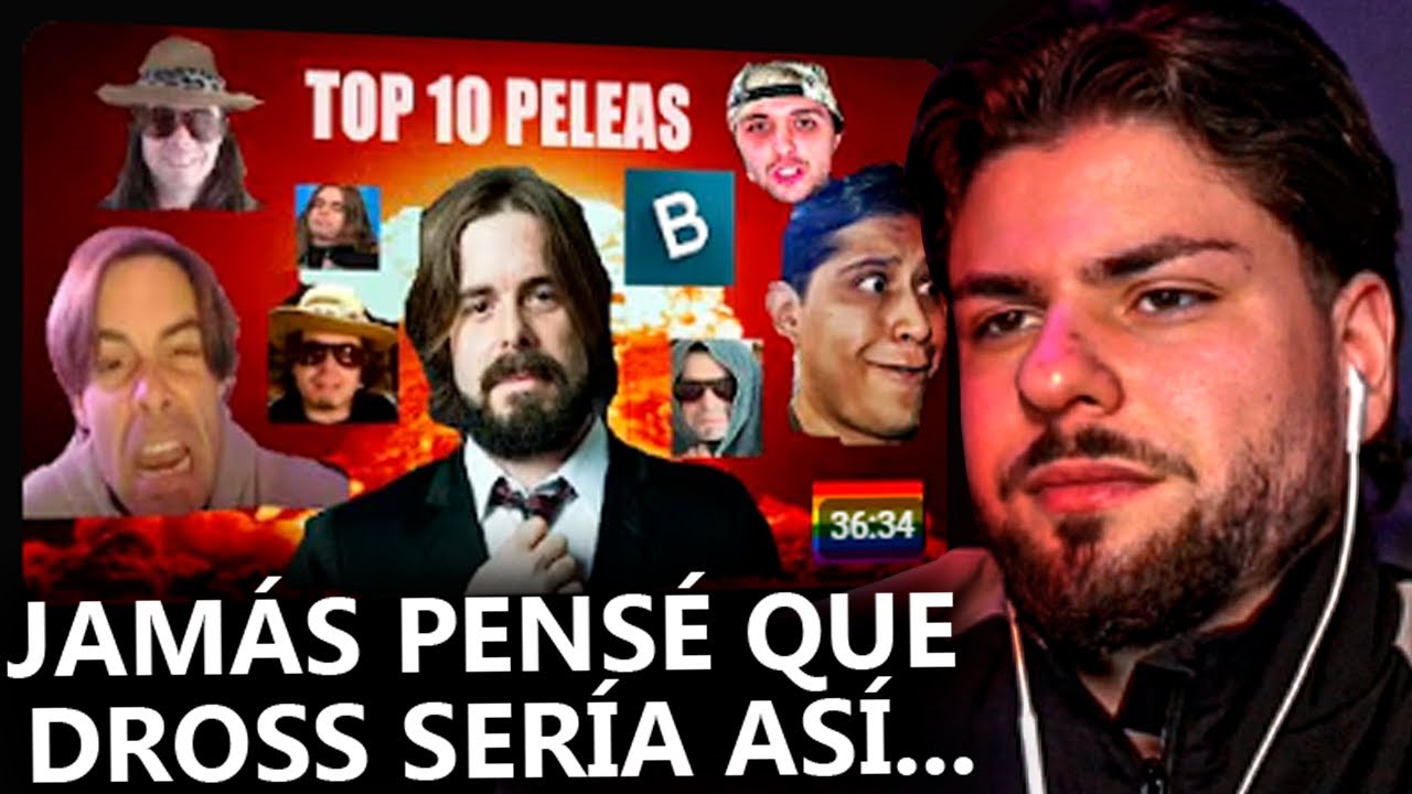 REACCIONO a LAS PEORES POLÉMICAS de DROSS de NEGROGAYMER...
