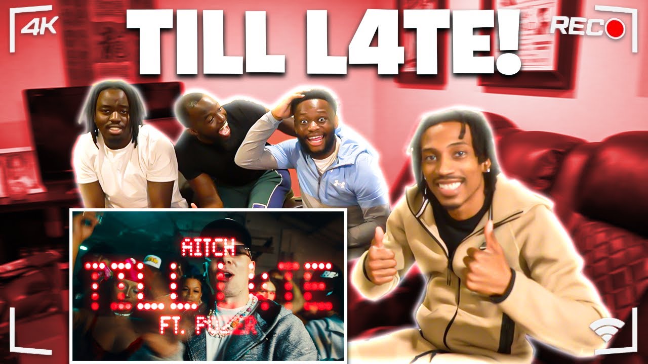 AMERICANS REACT TO AITCH - TILL L4TE FT. POZER !
