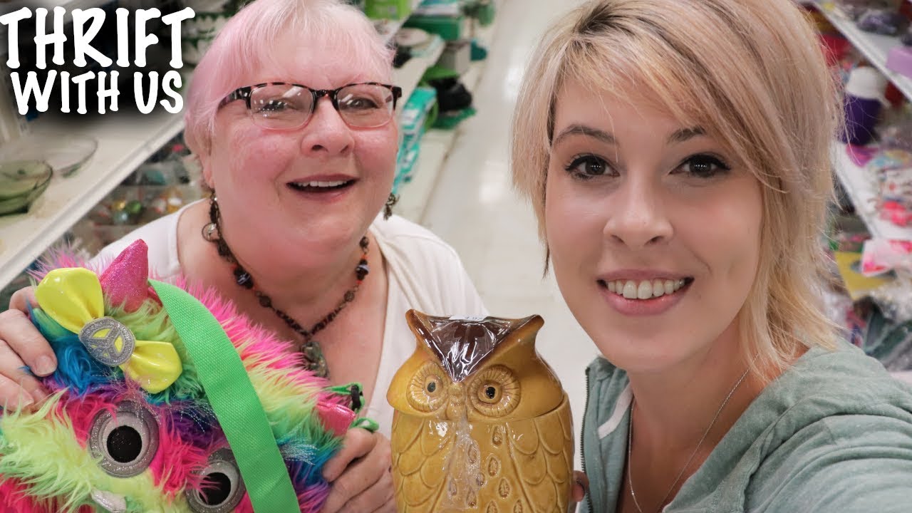 She BROKE the Thrift Store Rules | Thrift With Us | Reselling