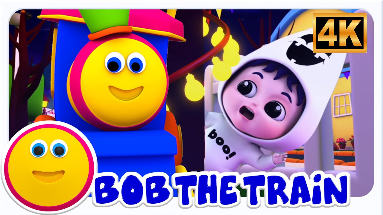 Bob the Train Kaboochi Kinder Halloween Lied 🎃💀 | Fünf kleine Skelette Tanz und Reim