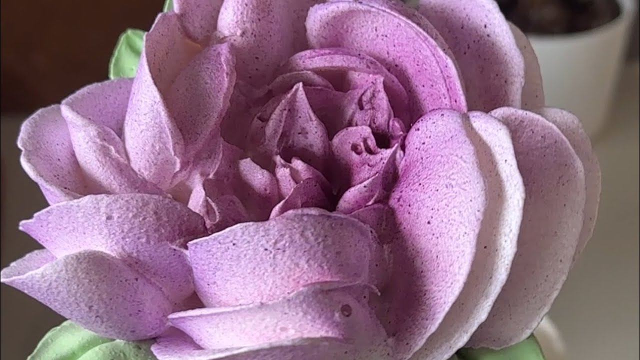 How to pipe the peonie with the tulip Center🌷