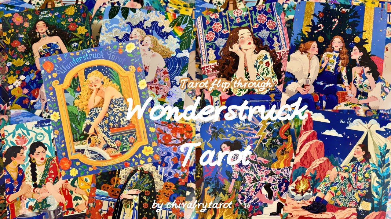 【塔羅牌開箱】 Wonderstruck Tarot 奇遇塔羅牌 flip through by chivalry.tarot🤍