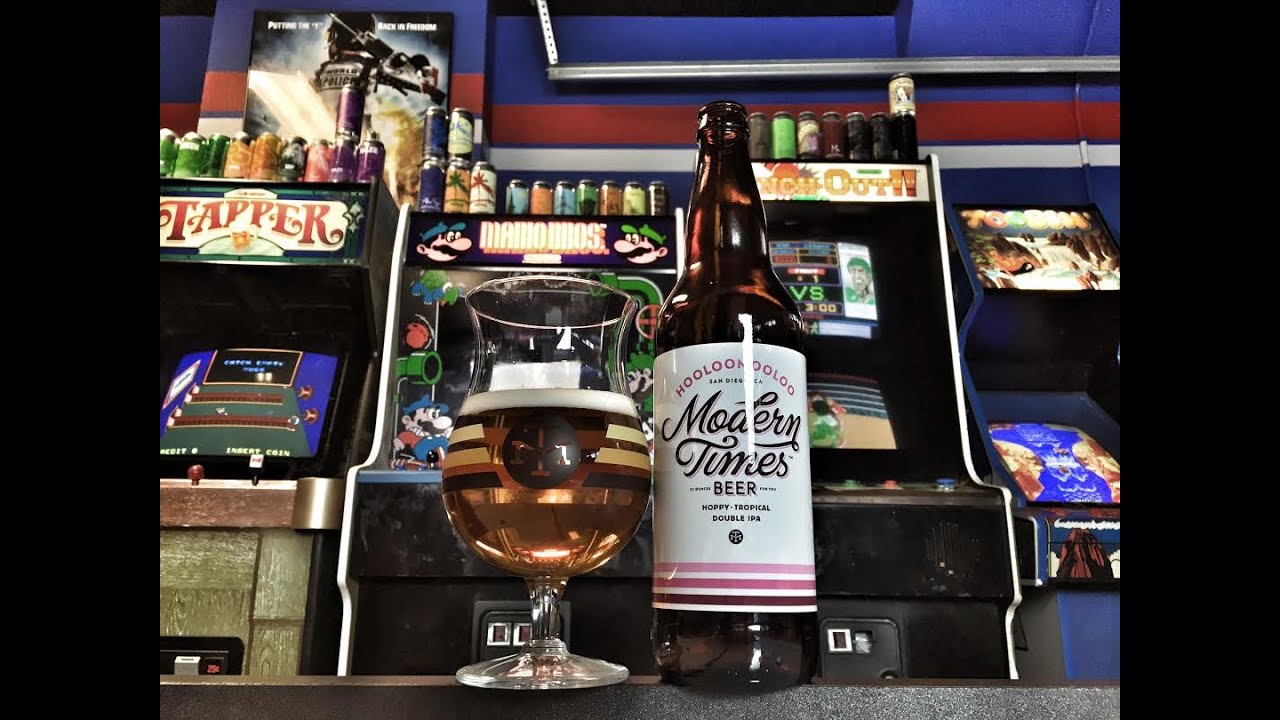 Beer Review #213 - Modern Times - Hooloomooloo (DIPA) - 10% ABV