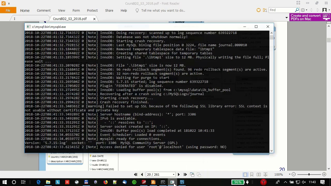 Video 37 Requête SQL Suppression multitable et traitement des clés étrangères ON DELETE CASCADE