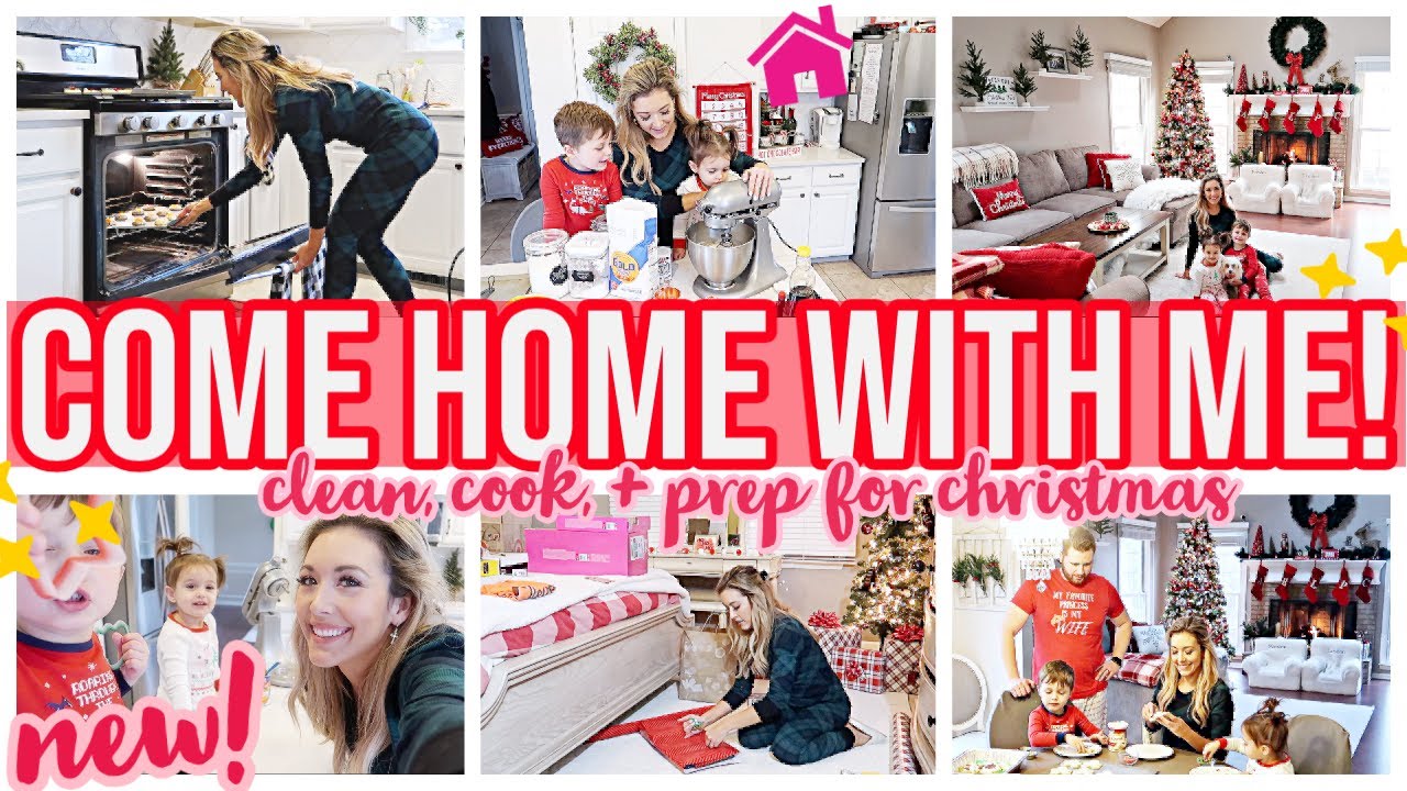 COME HOME FOR CHRISTMAS WITH ME! BAKE, WRAP + CLEAN WITH ME! HOLIDAY HOMEMAKING WITH BRIANNA K