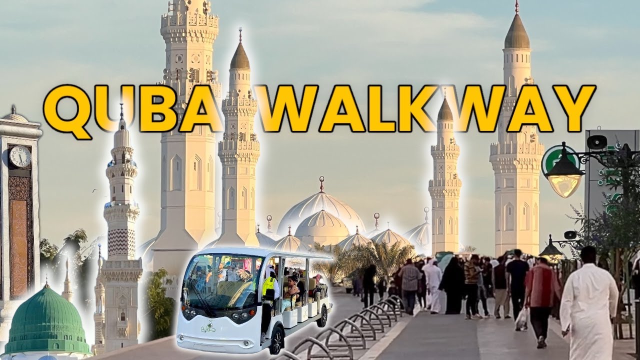 THE MUST DO ACTIVITY IN MADINAH : Walking the sacred path to Quba Mosque | Quba Walkway