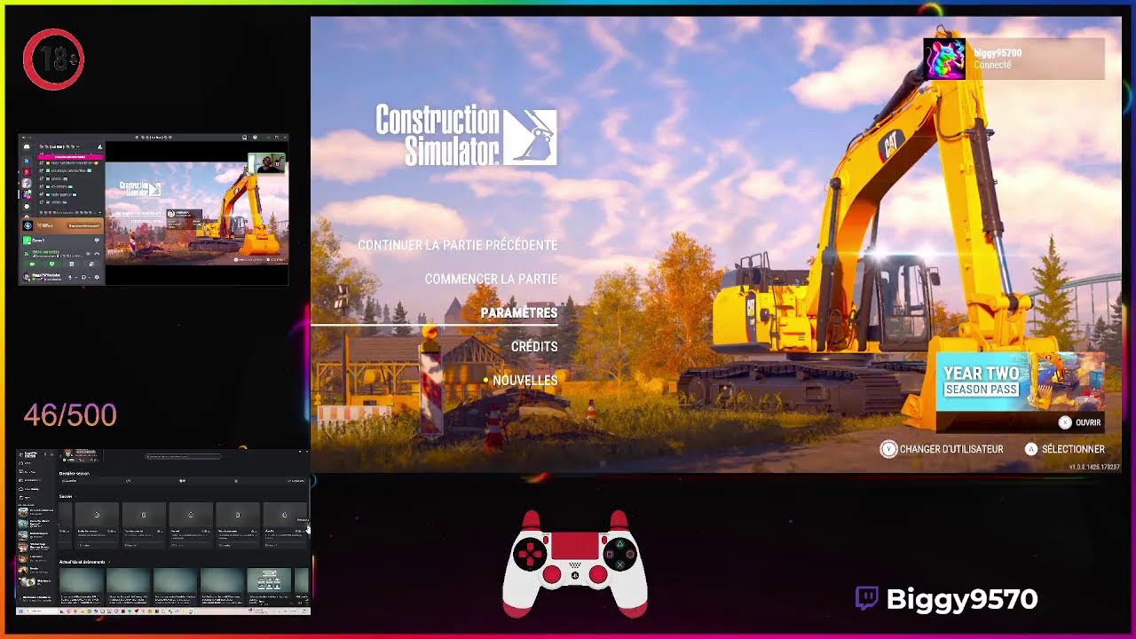 S1 ep  01   ⚔️ (
Projet secret en construction 👀
 ) ⚔️  Game viewers