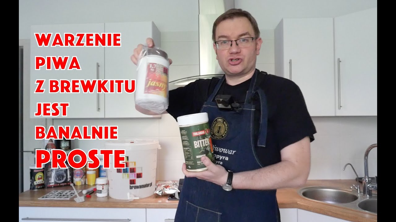 Warzenie piwa z brewkitu jest proste - warzę z kopyrem