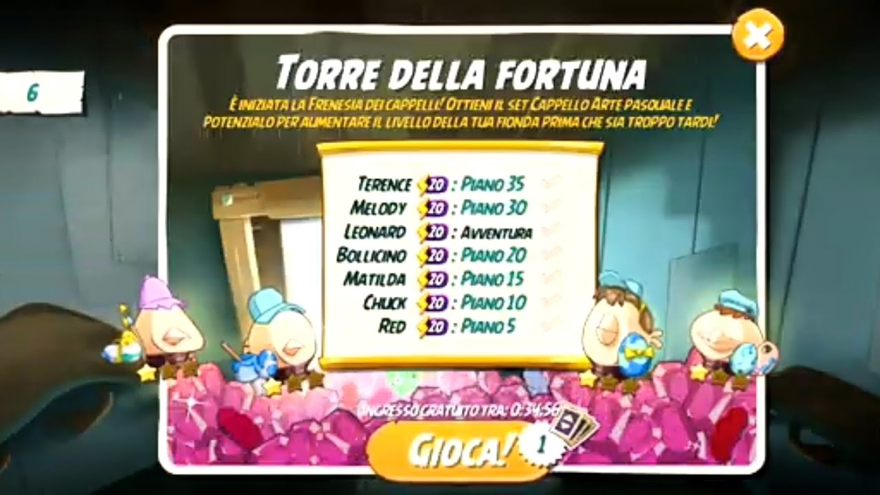 Angry birds 2 new hat set and adventure tower of fortune
