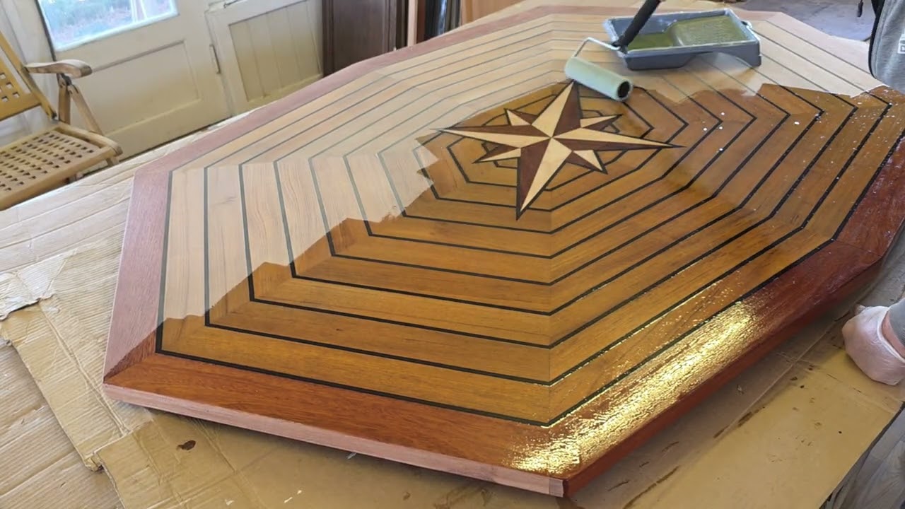 Overflatebehandling av hagebord - Outdoor Top Coating