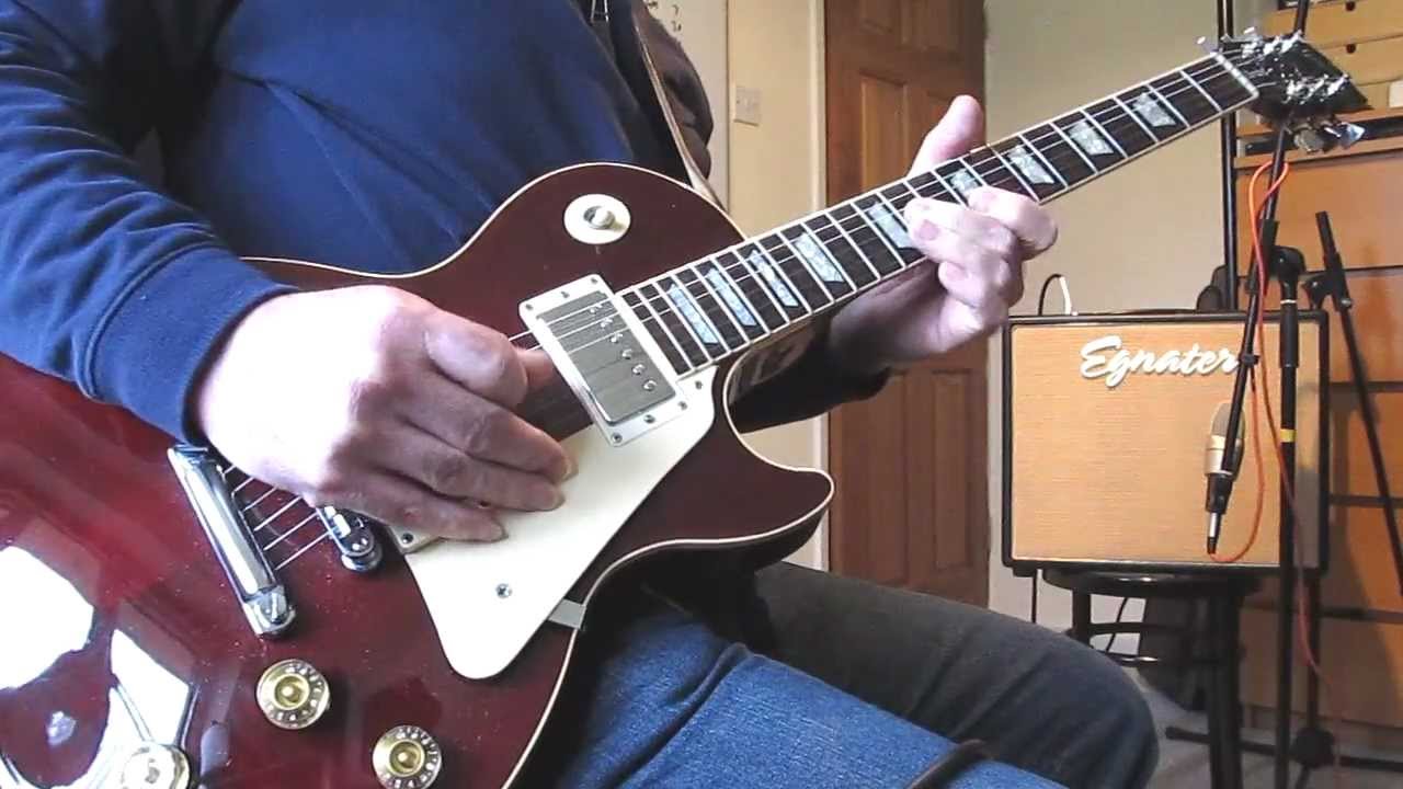 Gibson Les Paul Standard Seymour Duncan Custom SH-5 Egnater Tweaker 15 Matt Thorpe