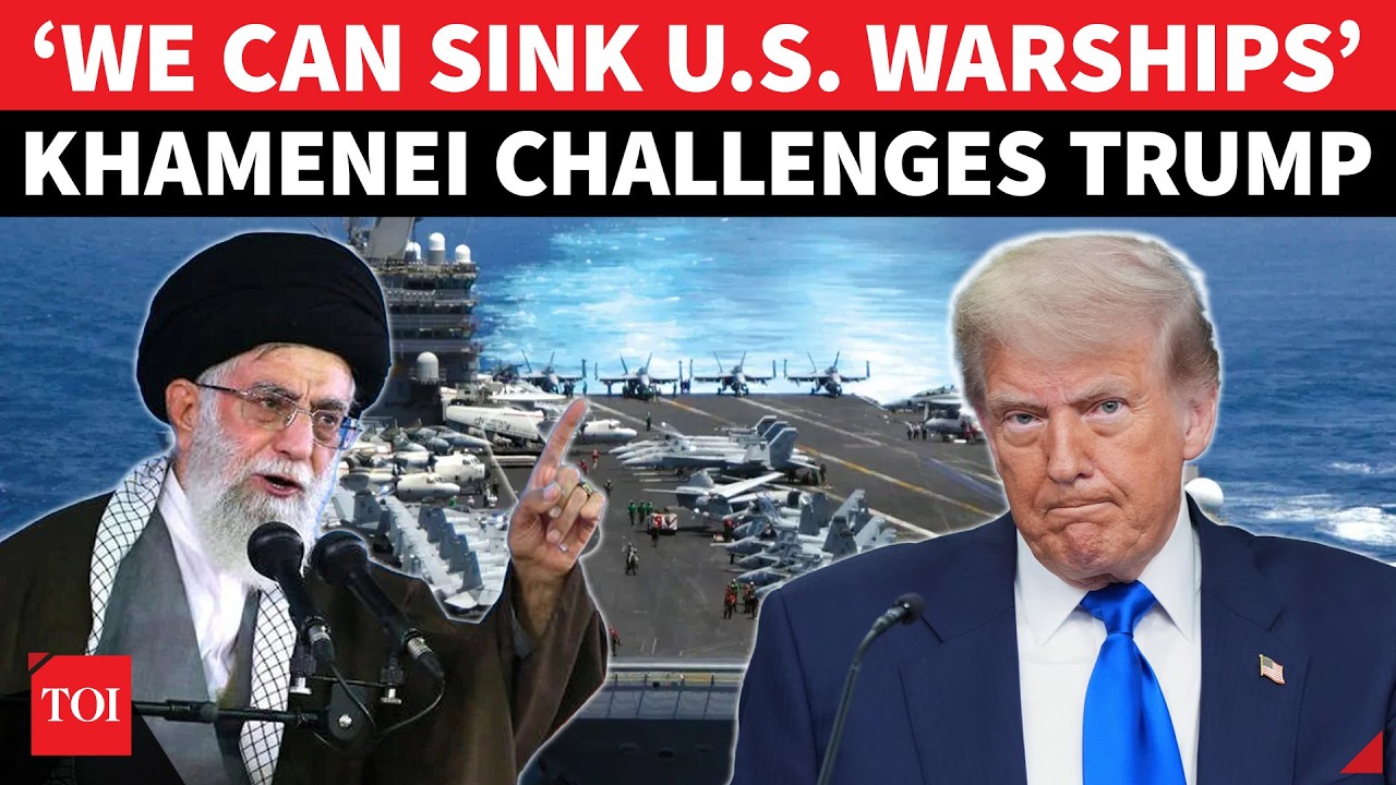 ON CAM: Khamenei Reveals Iran's 'DANGEROUS WEAPON' That 'Can Sink U.S. Warships' In Middle East