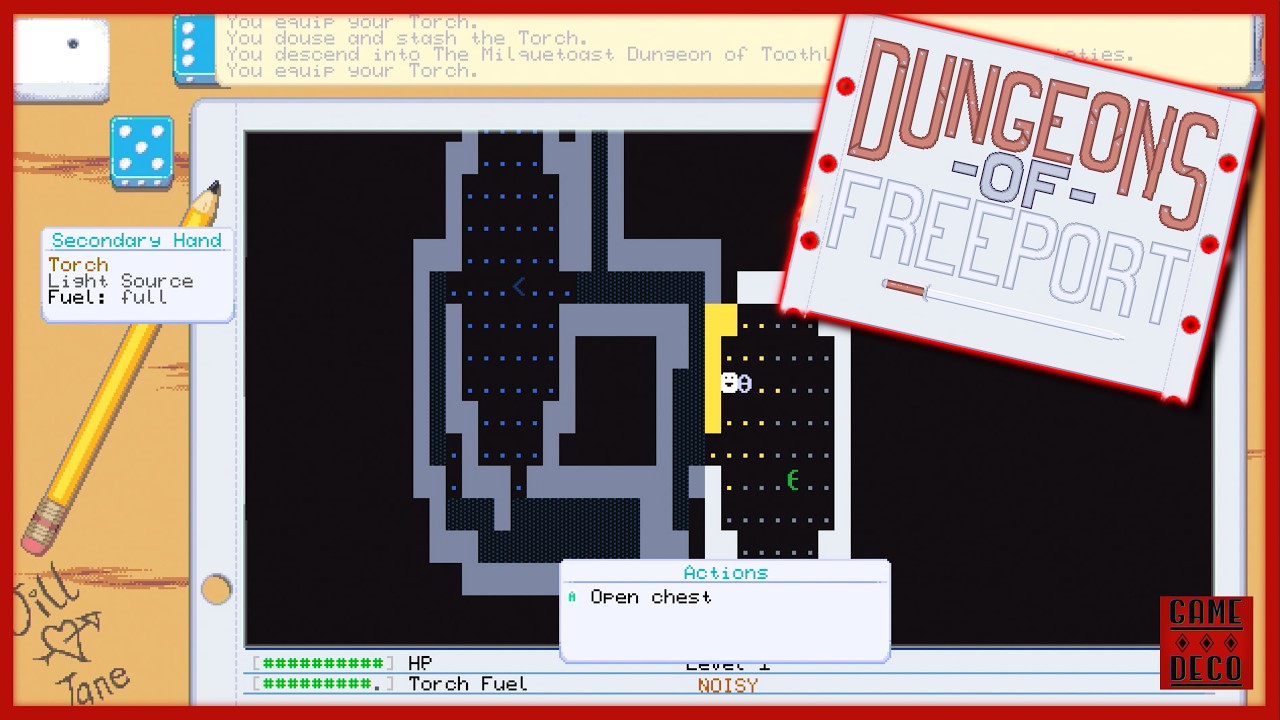 ASCII Extraction Dungeon Explorer RPG | Dungeons of Freeport