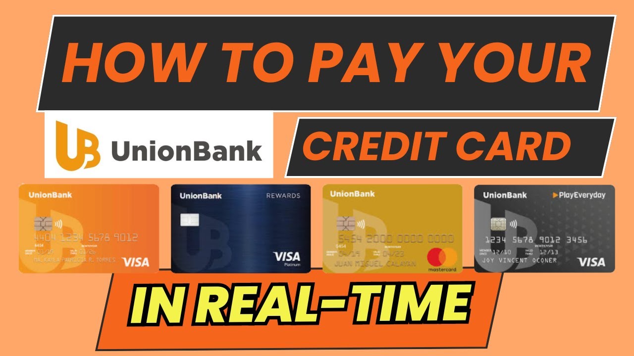 Как оплатить кредитную карту UnionBank | Как оплатить кредитную карту через мобильное банковское ...