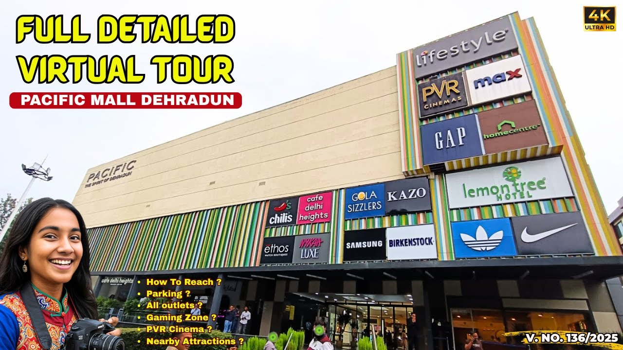 Pacific Mall Dehradun Tour | Best Mall Of Dehradun | Exploring Pacific Mall Rajpur Road Dehradun