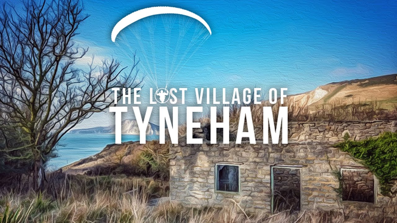 Flying over an abandoned GHOST Village - Tyneham