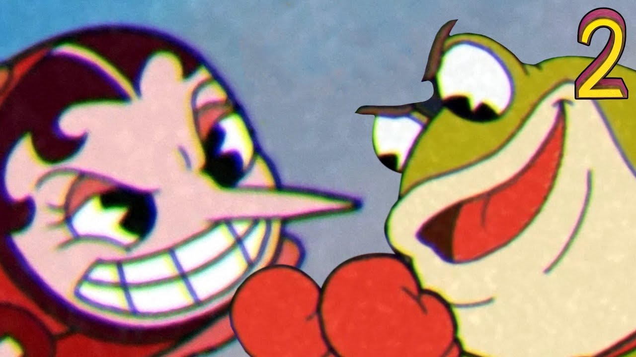Cuphead - БОЕВЫЕ ЛЯГУШКИ - ЛЕТУЧАЯ ВЕДЬМА [#2] - Игра - Прохождение