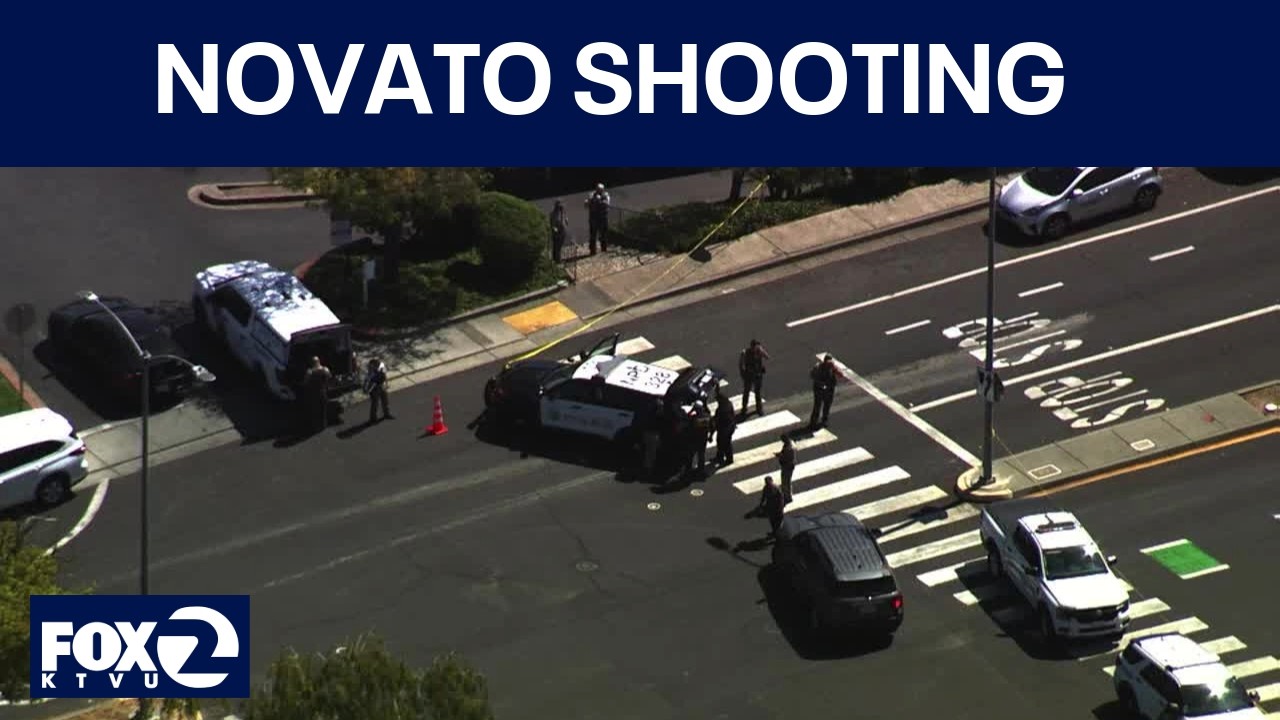Live: SkyFox flies over Novato shooting near shopping center | KTVU