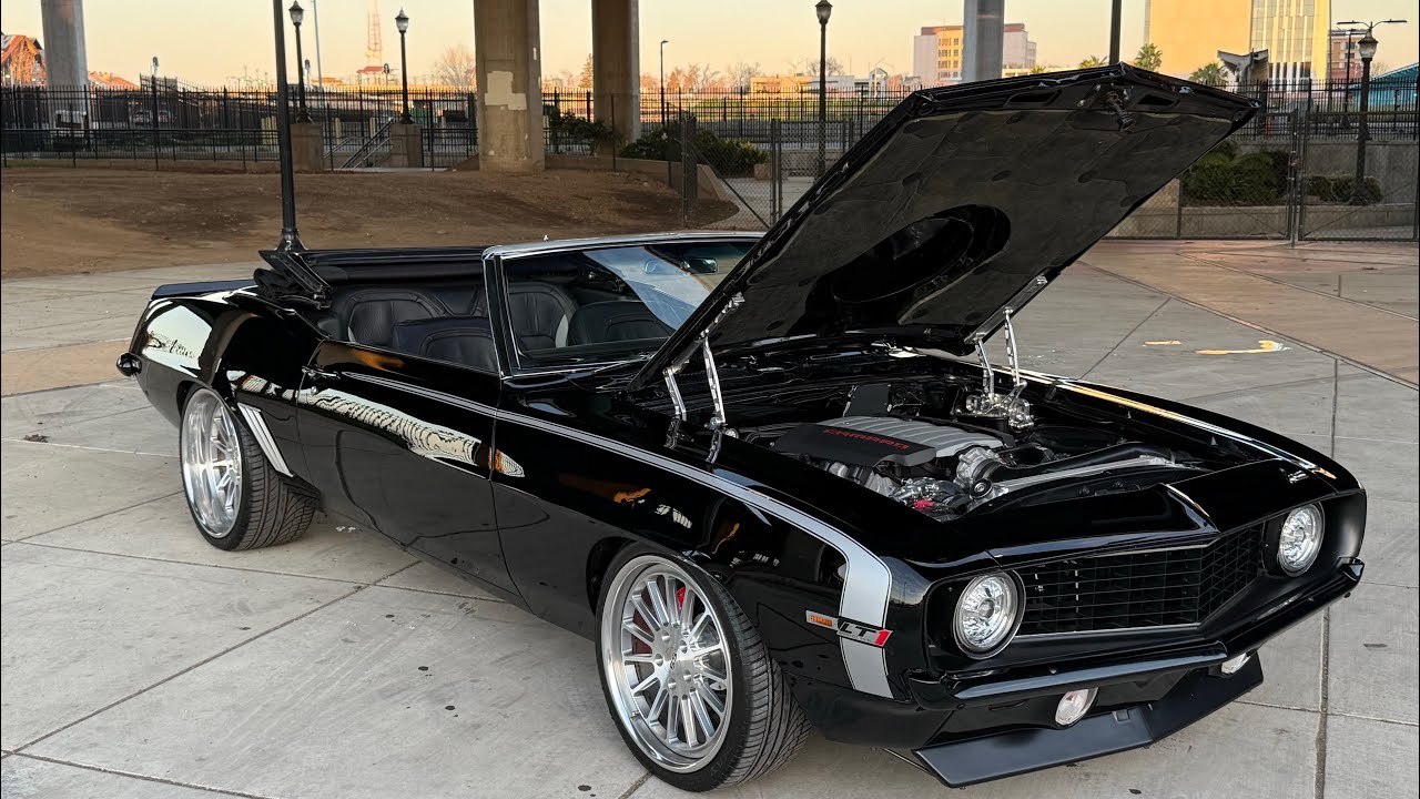 FOR SALE CALL 9168567931 or Victorylapclassics.net. 1969 LT1 Restomod Camaro Convertible 
