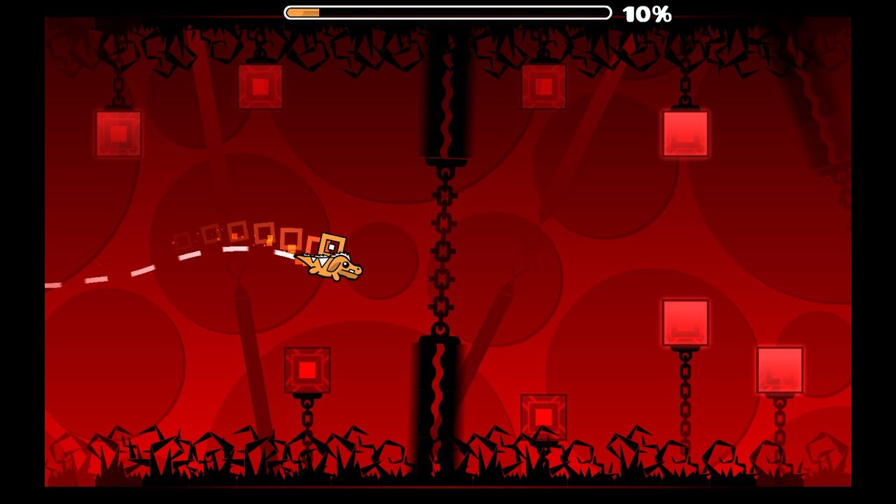 играем в Death moon. gd. 64% x2