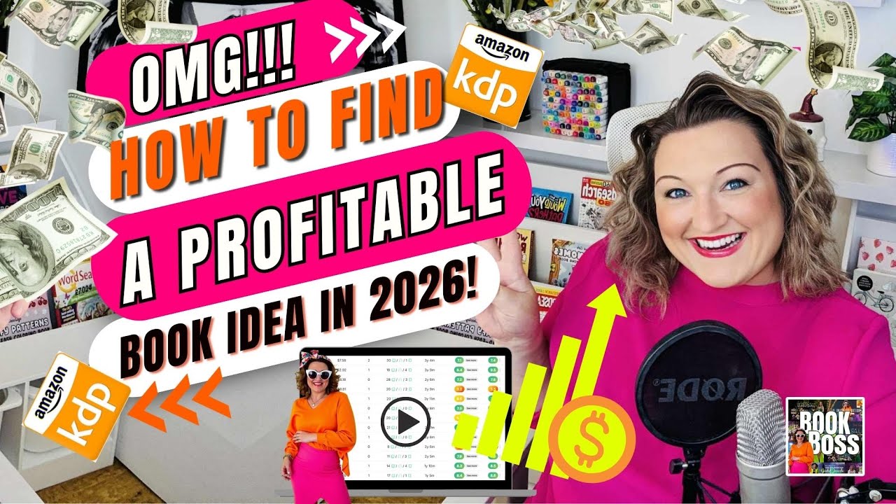 How to find a PROFITABLE book idea in a saturated marketing for publishing on Amazon KDP.
