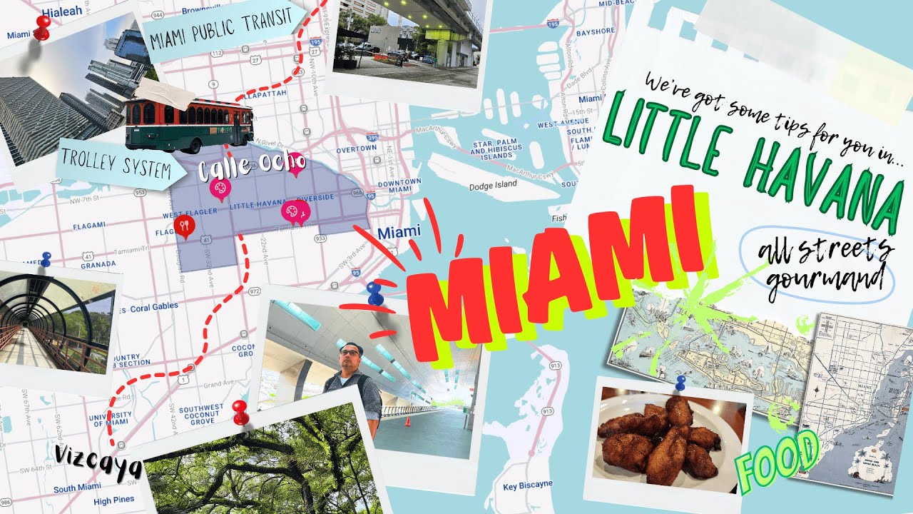 Miami Trolley System, Little Havana and Vizcaya ~ All Streets Gourmand