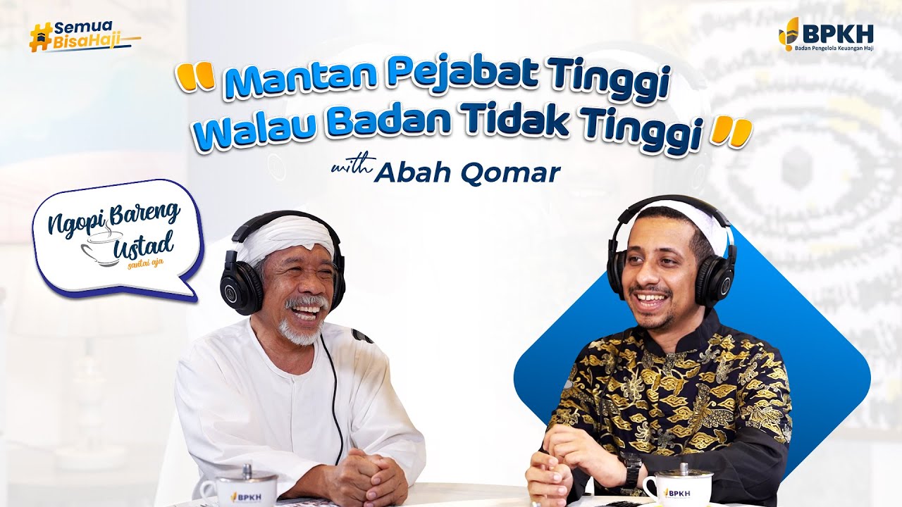 Ngopi Bareng Ustadz - Habib Husein Jafar Ternyata Abah Qomar Sudah Haji 4 Kali