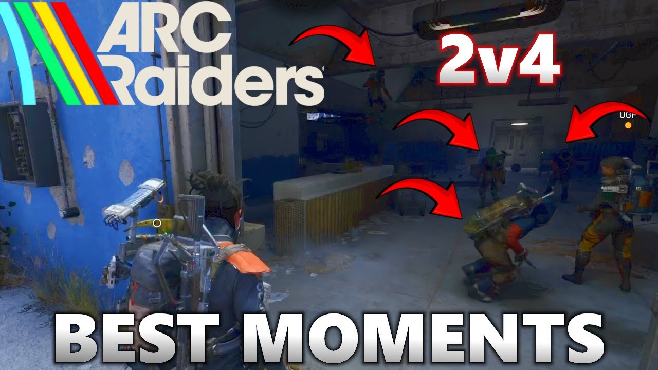 Arc Raiders - Taking down Raiders Best Moments Weetos UGP & MFT Strife