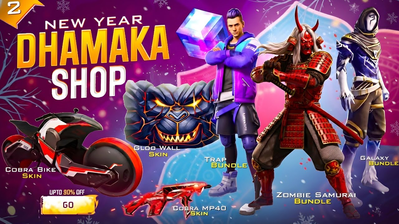 100% 🔥 Jujutsu Kaisen Mystery Shop Free Fire |Less is More Date | free fire new event | ff new event
