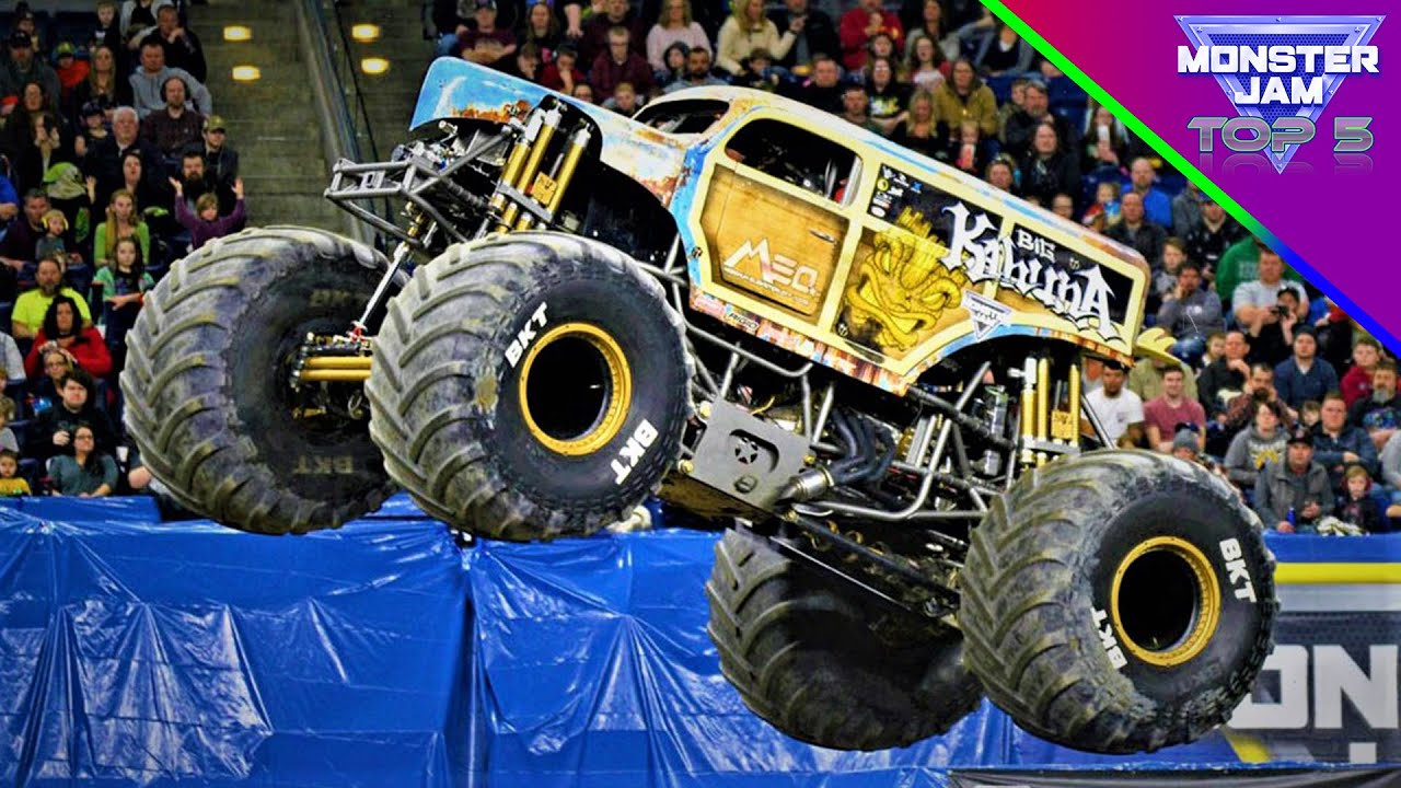Monster Jam Top 5 Big Kahuna Moments