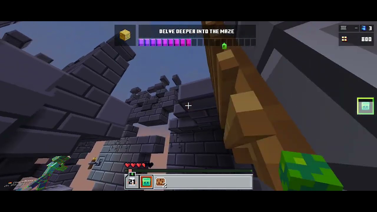 Minecraft (Mob Maze: Piston Pardox)