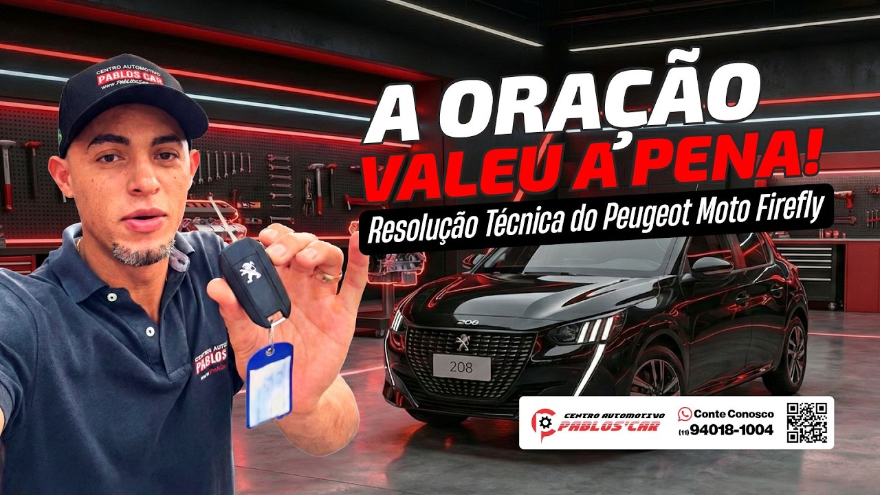 A ORAÇÃO VALEU A PENA! Peugeot 1.0 Firefly – O Defeito que Quase Não Tem Solução