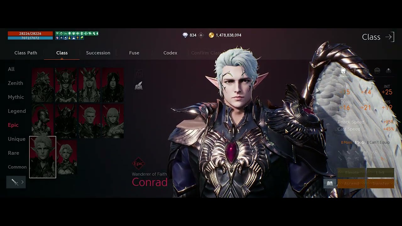 Lineage 2M - First look at Kamael
